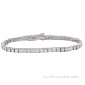 Moissanite Tennis Armband 925 Silber